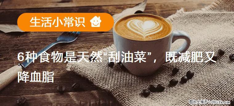 【生活小常识】6种食物是天然“刮油菜”，既减肥又降血脂 - 广州生活资讯 - 广州28生活网 gz.28life.com
